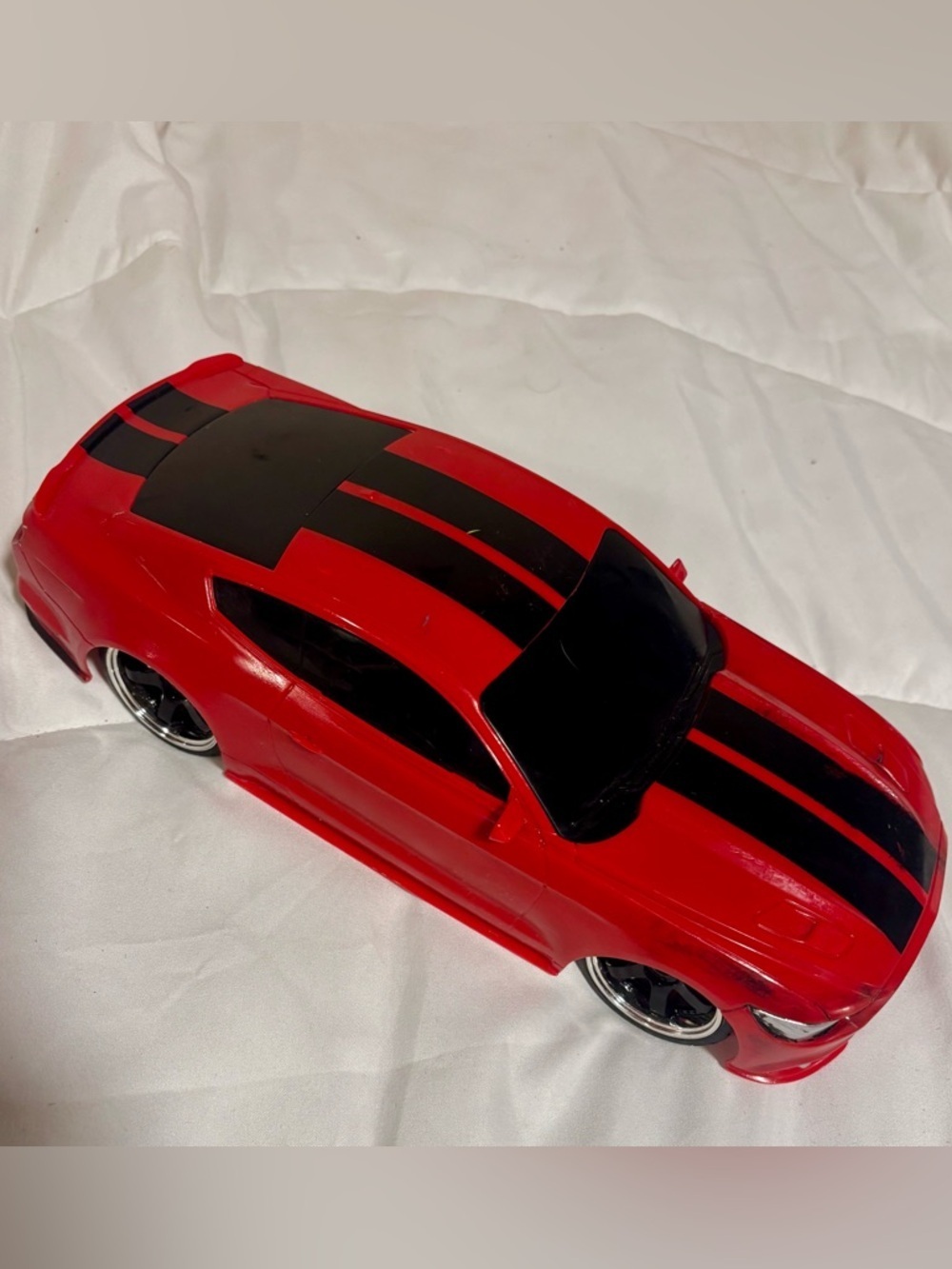 Red and Black Racing Toy Car - Kids Toy (No remote)